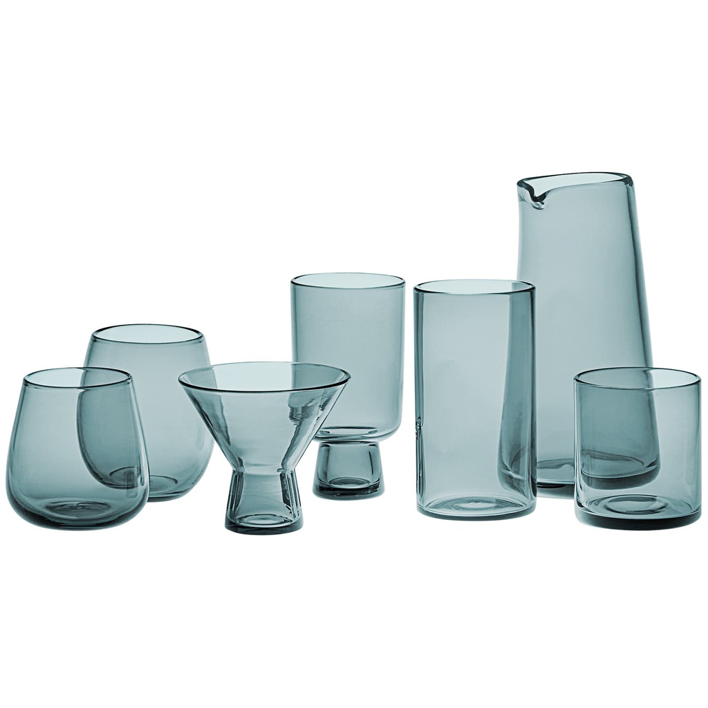 Acopa Pangea 10 oz. Blue Rocks / Old Fashioned Glass