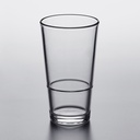 Acopa Select 14 oz. Stackable Beverage / Mixing Glass