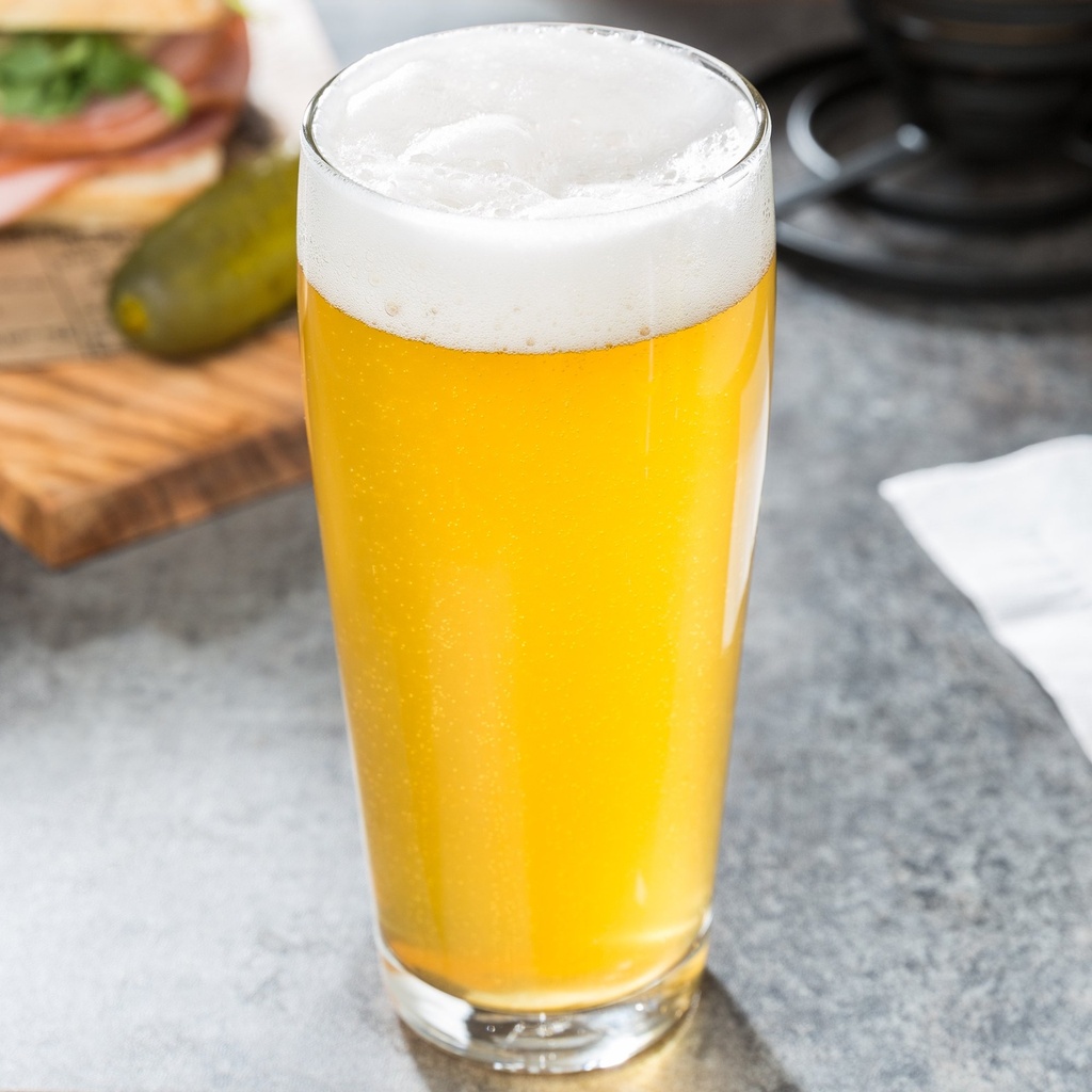 Libbey 14816HT 16 oz. Rim Tempered Pub Glass