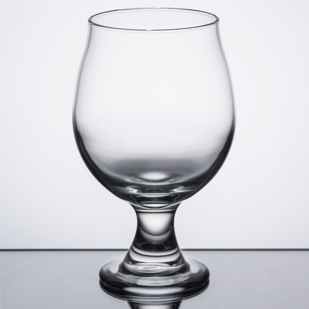 Libbey 3817 10 oz. Stackable Belgian Beer / Tulip Glass