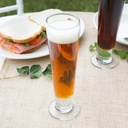 Libbey 3823 Catalina 14 oz. Customizable Tall Footed Pilsner Glass