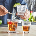 Acopa Select 12 oz. Flared Stackable Rocks / Old Fashioned Glass
