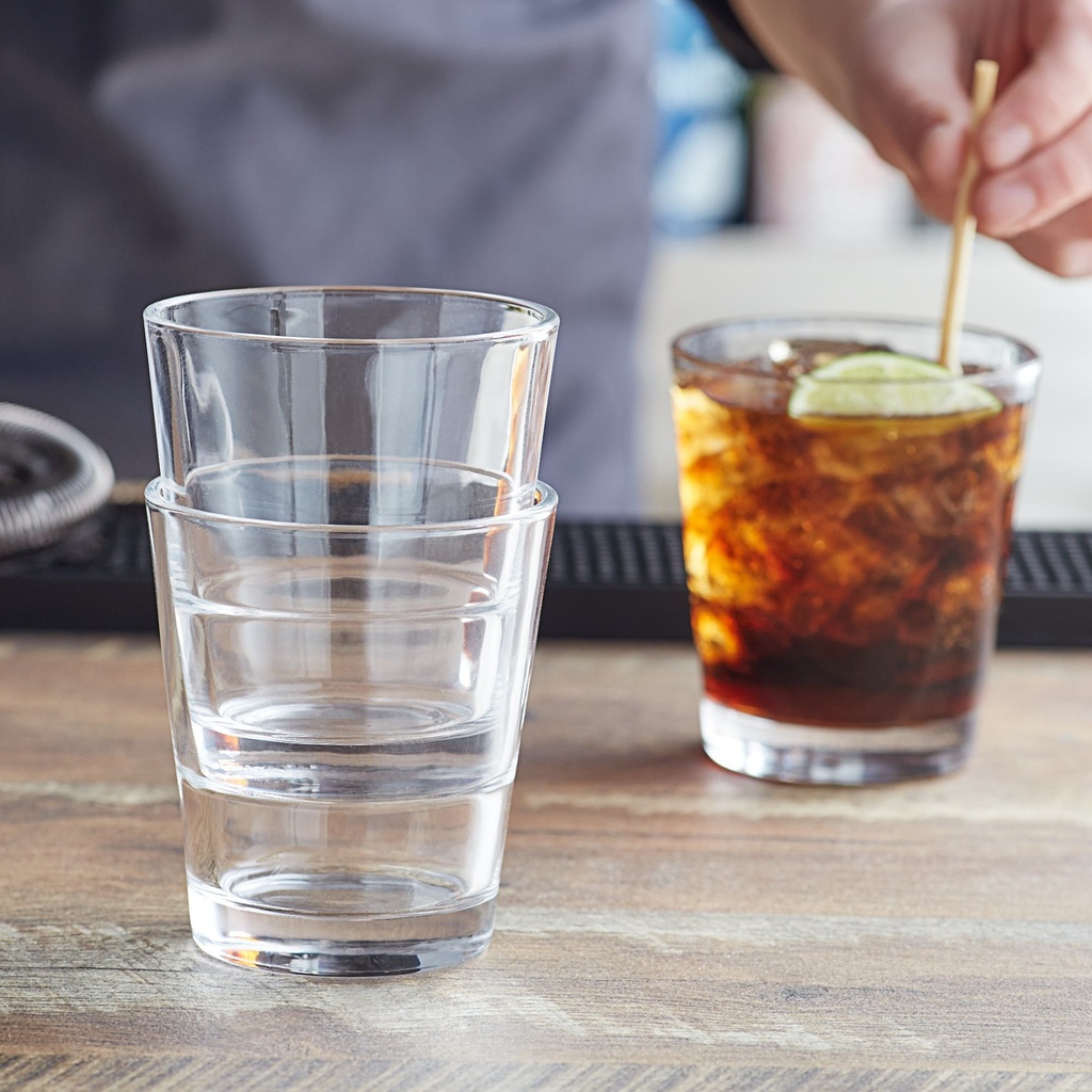 Acopa Select 12 oz. Stackable Rocks / Old Fashioned Glass