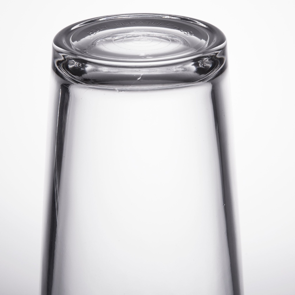 Libbey Fizzazz Restaurant Basics 16 oz. Rim Tempered Tall Mixing Glass / Pint Glass