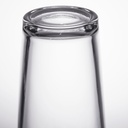 Libbey Fizzazz Restaurant Basics 16 oz. Rim Tempered Tall Mixing Glass / Pint Glass