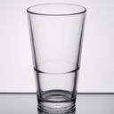 Libbey Restaurant Basics 16 oz. Rim Tempered Stackable Mixing Glass / Pint Glass