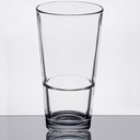 Libbey Restaurant Basics 17.25 oz. Rim Tempered Stackable Mixing Glass