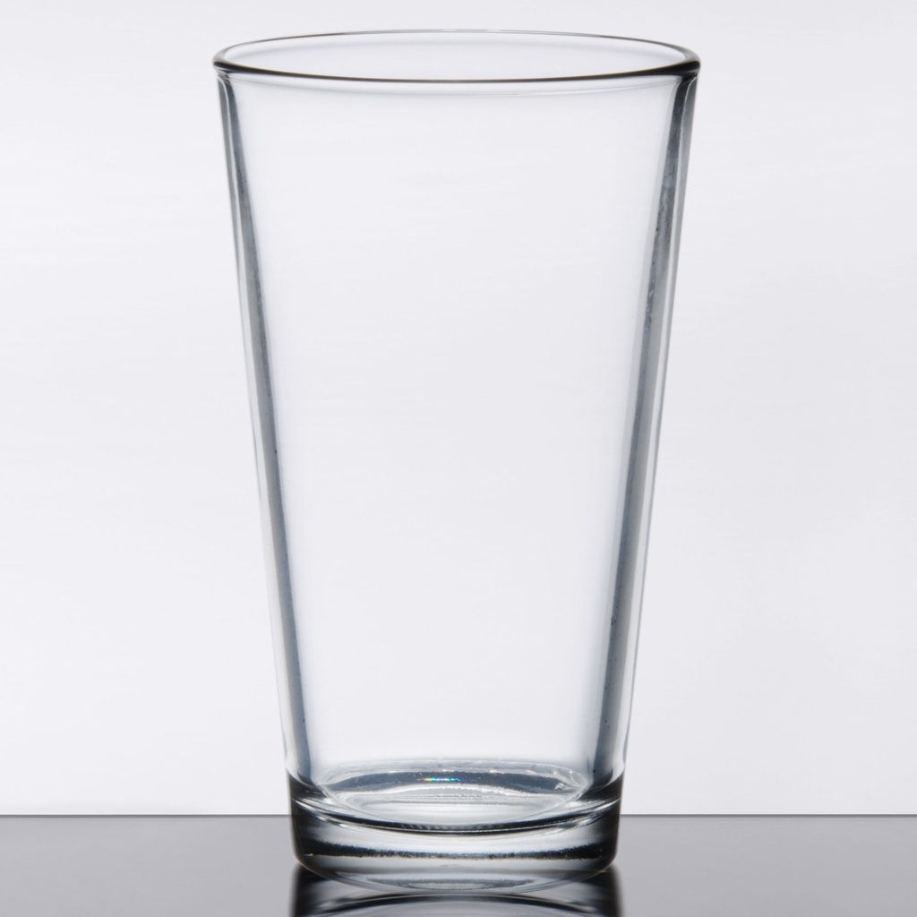 Libbey Restaurant Basics 20 oz. Rim Tempered Mixing Glass