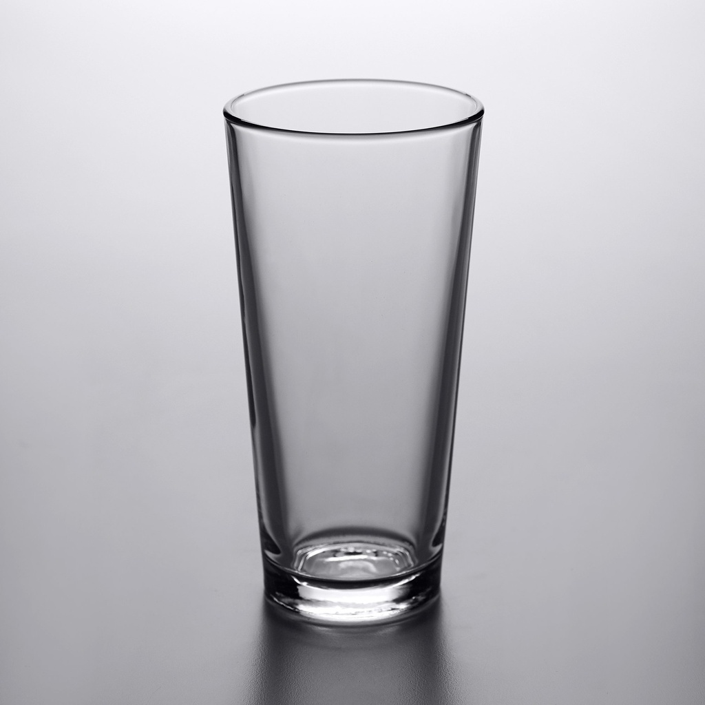 Libbey Restaurant Basics 20 oz. Rim Tempered Tall Mixing Glass