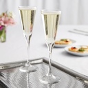 Acopa Select 6 oz. Trumpet Flute Glass