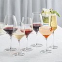 Acopa Silhouette 9 oz. Flute Glass