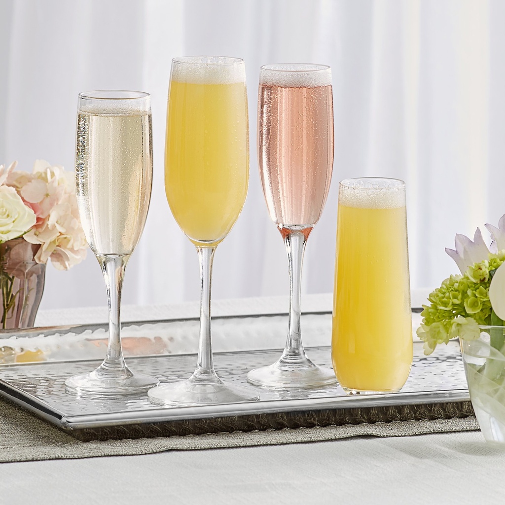 Libbey 3796 Embassy 6 oz. Tall Flute Glass