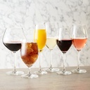 Acopa Elevation 21.5 oz. Burgundy Wine Glass