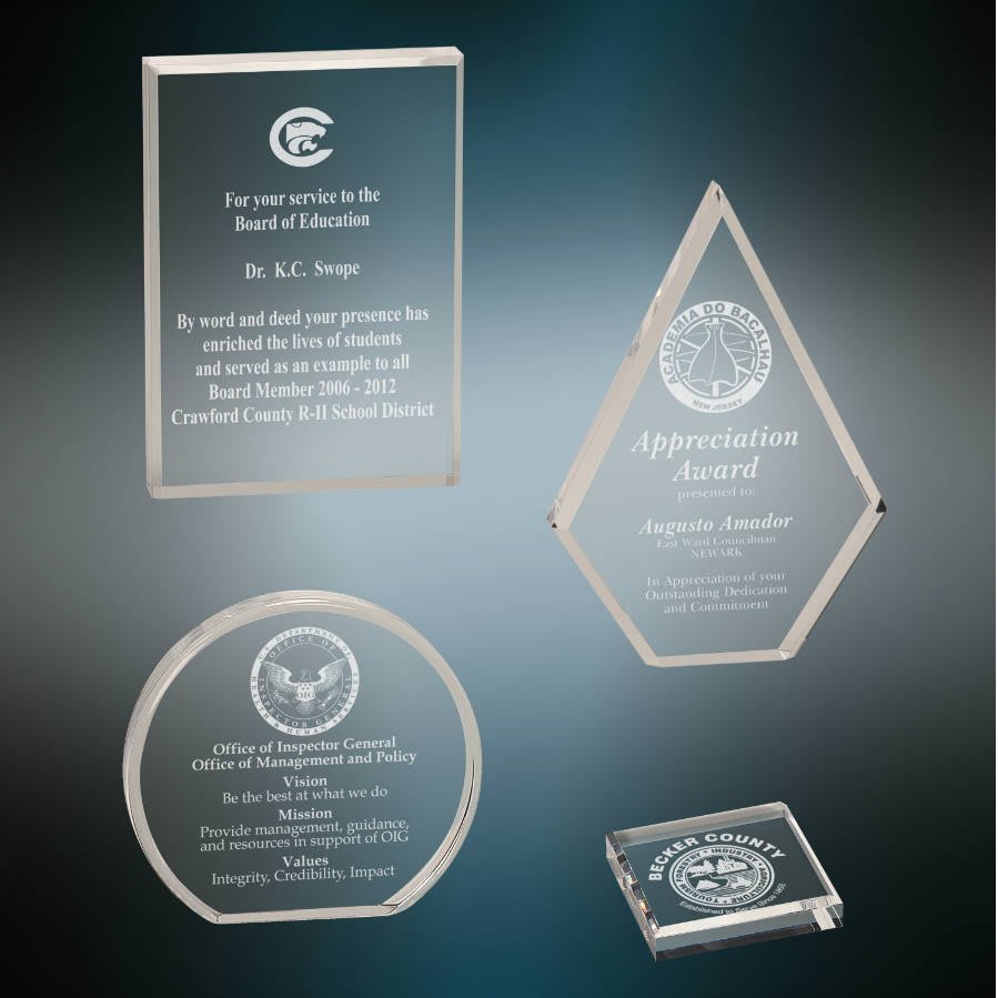 5" x 4 1/2" Clear Round Acrylic