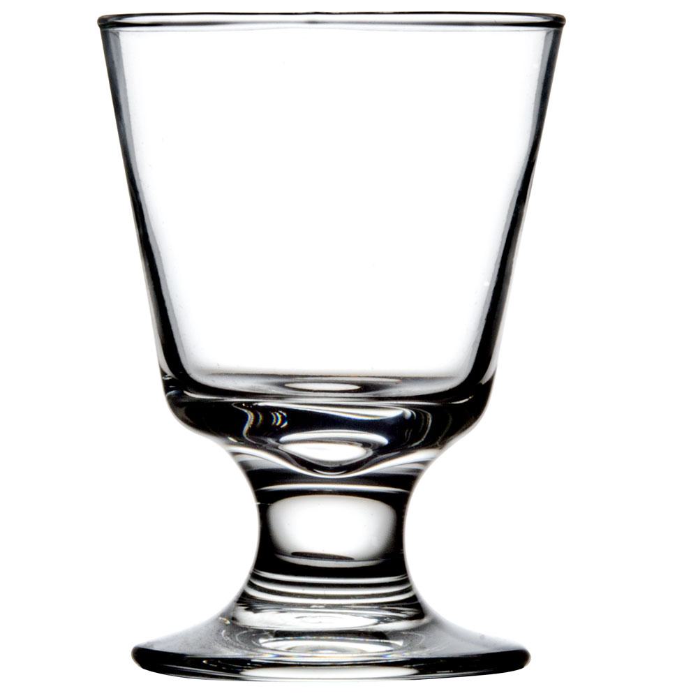 Libbey 3747 Embassy 7 oz. Footed Rocks / Old Fashioned Glass