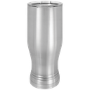 Stainless Steel Sublimatable 20 oz. Polar Camel Pilsner with Clear Lid