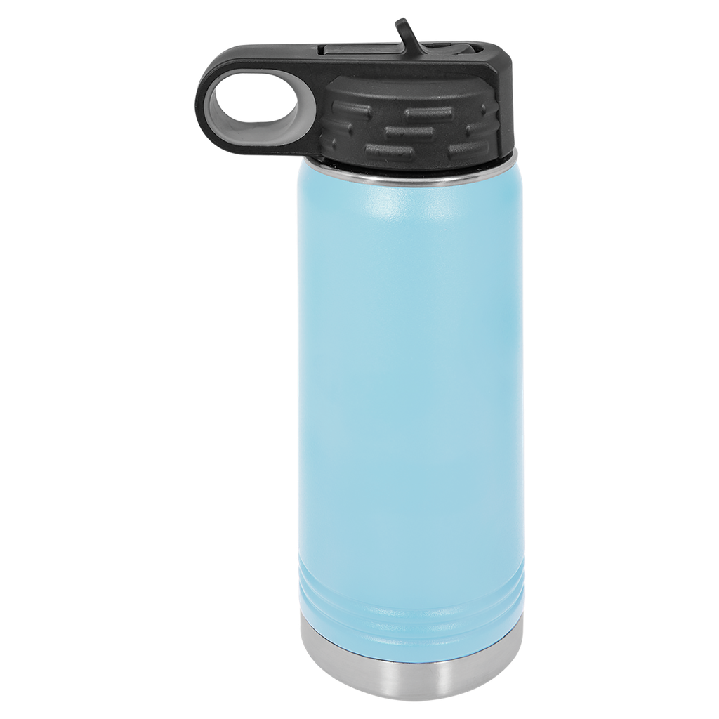 20 oz. Light Blue Polar Camel Water Bottle