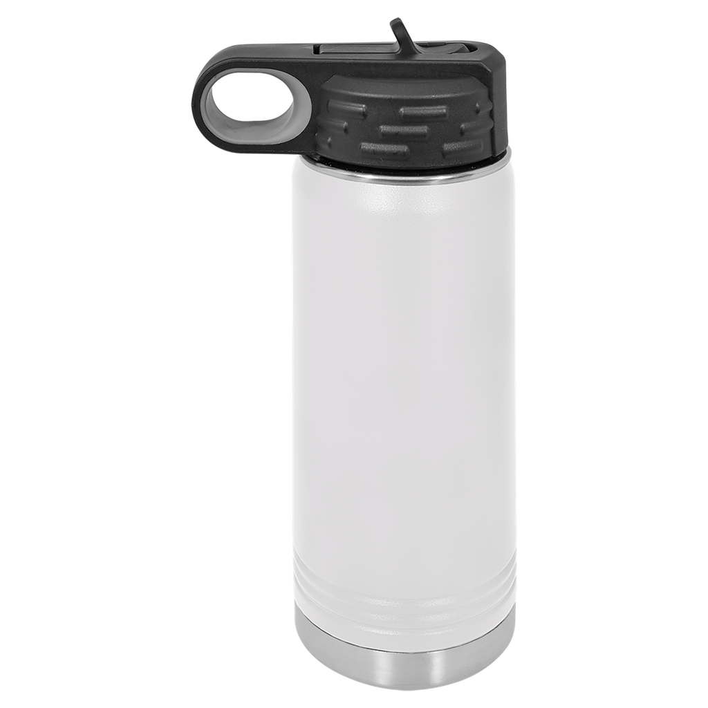 20 oz. White Polar Camel Water Bottle
