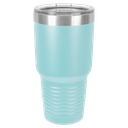 Polar Camel 30 oz. Light Blue Ringneck Vacuum Insulated Tumbler w/Clear Lid