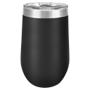 Polar Camel 16 oz. Black Vacuum Insulated Stemless Tumbler w/Lid