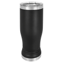 Black 14 oz. Polar Camel Pilsner w/Clear Lid