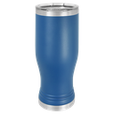 Royal Blue 20 oz. Polar Camel Pilsner w/Clear Lid
