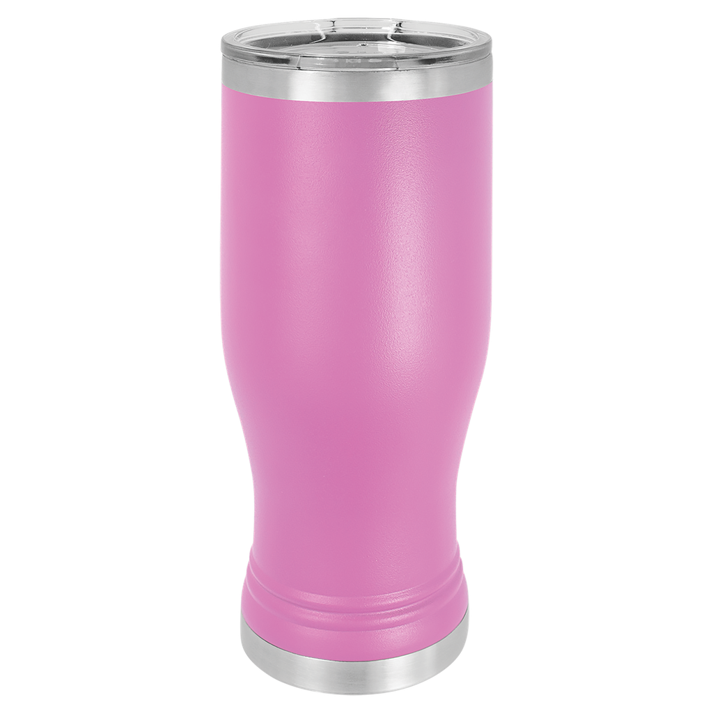 Light Purple 20 oz. Polar Camel Pilsner w/Clear Lid
