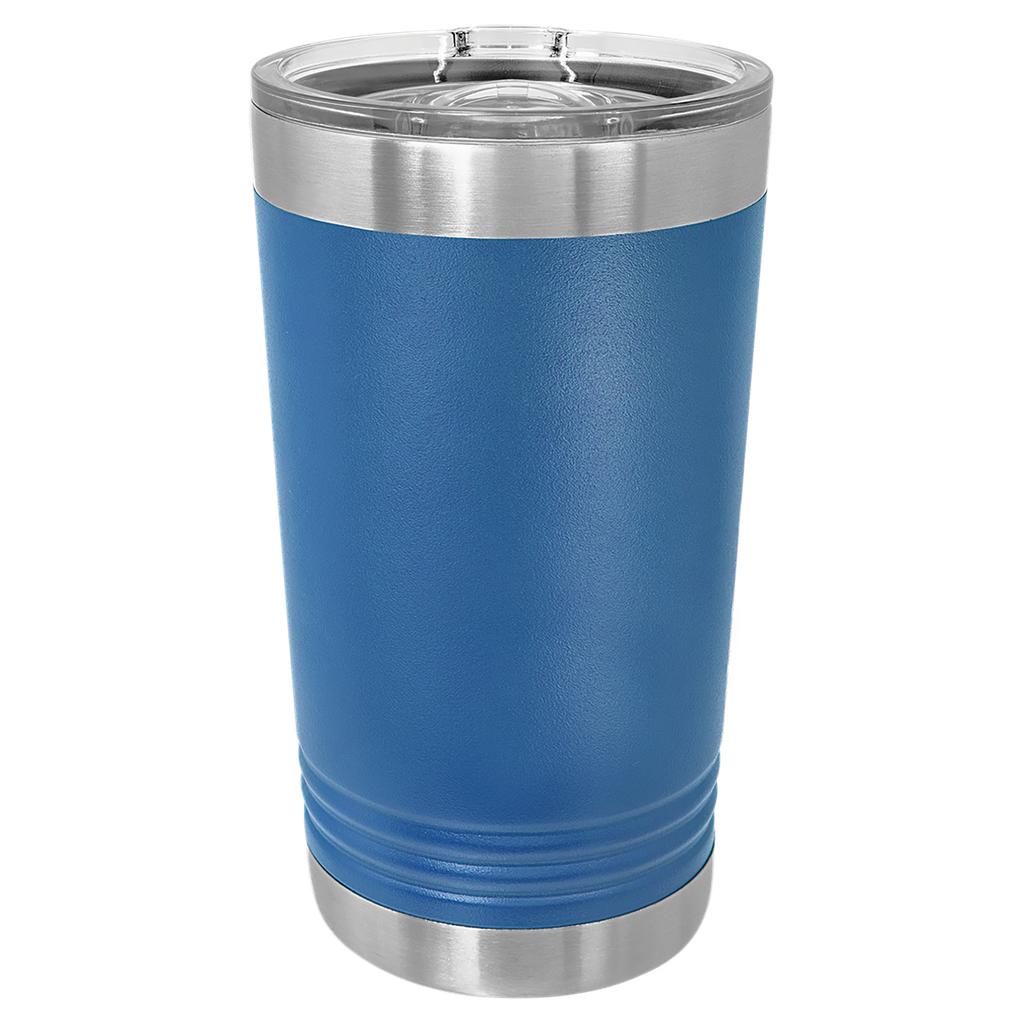 Royal Blue 16 oz. Polar Camel Pint with Slider Lid