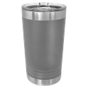 Dark Gray 16 oz. Polar Camel Pint with Slider Lid