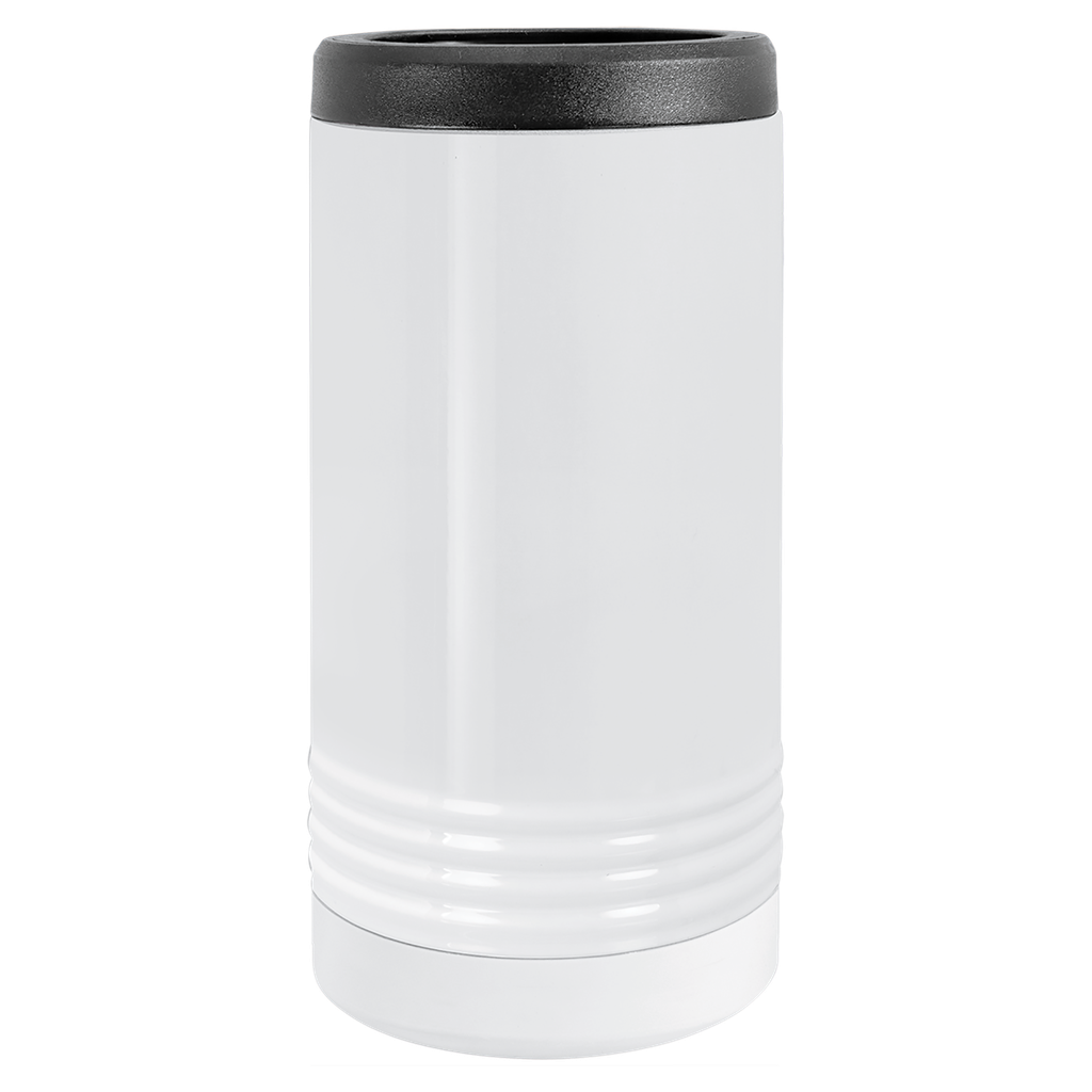 White Sublimatable Polar Camel Slim Beverage Holder