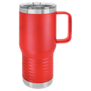 Polar Camel 20 oz. Red Vacuum Insulated Travel Mug with Slider Lid