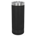 Polar Camel 22 oz. Black Skinny Tumbler with Slider Lid