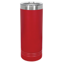 Polar Camel 22 oz. Red Skinny Tumbler with Slider Lid