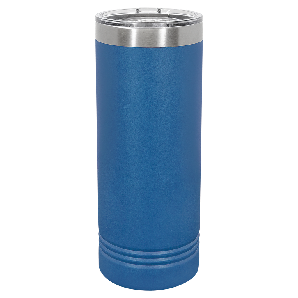 Polar Camel 22 oz. Royal Blue Skinny Tumbler with Slider Lid