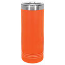 Polar Camel 22 oz. Orange Skinny Tumbler with Slider Lid