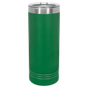 Polar Camel 22 oz. Green Skinny Tumbler with Slider Lid