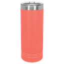 Polar Camel 22 oz. Coral Skinny Tumbler with Slider Lid