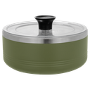 Polar Camel Olive Green 1 1/4 Quart Serving Bowl with Lid