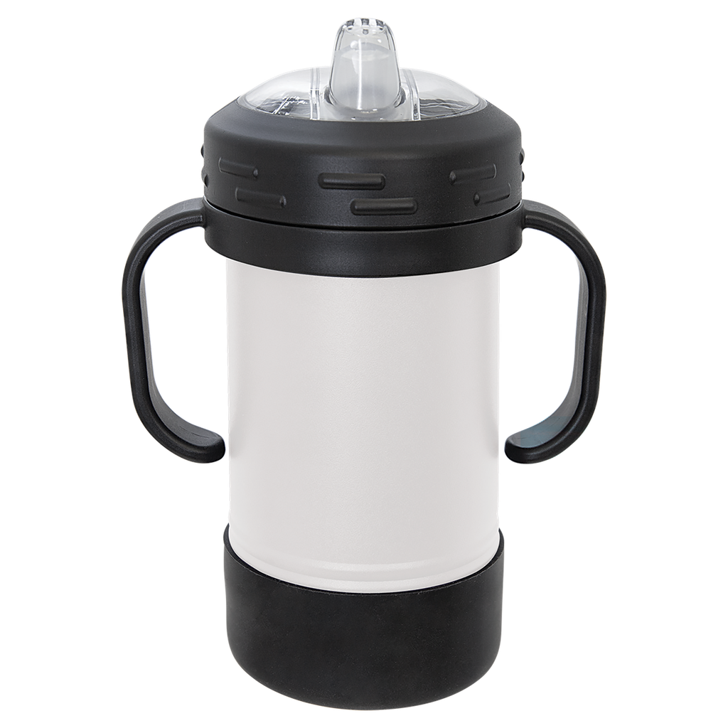 Polar Camel 10 oz. White Sippy Cup