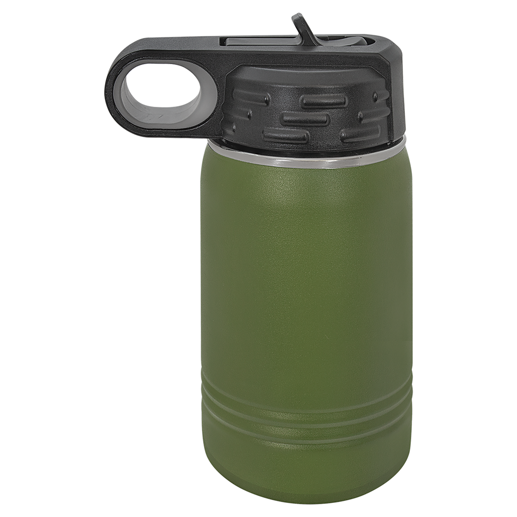 12 oz. Olive Green Polar Camel Water Bottle