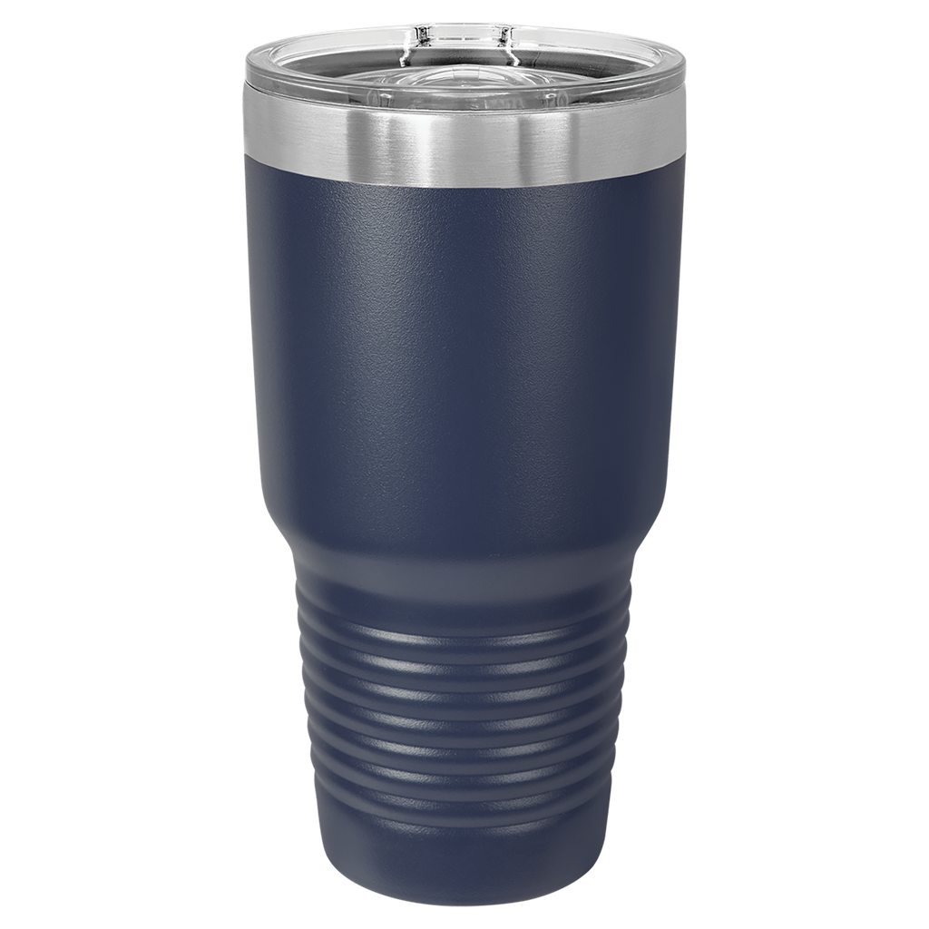 Polar Camel 30 oz. Navy Blue Ringneck Insulated Tumbler w/Slider Lid