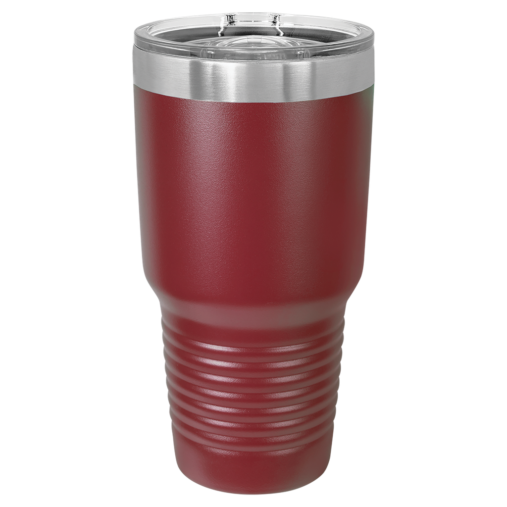 Polar Camel 30 oz. Maroon Ringneck Insulated Tumbler w/Slider Lid