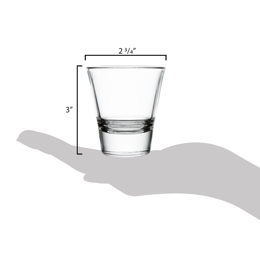 Libbey 15733 Endeavor 3.75 oz. Shot Glass / Espresso Glass