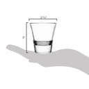 Libbey 15733 Endeavor 3.75 oz. Shot Glass / Espresso Glass