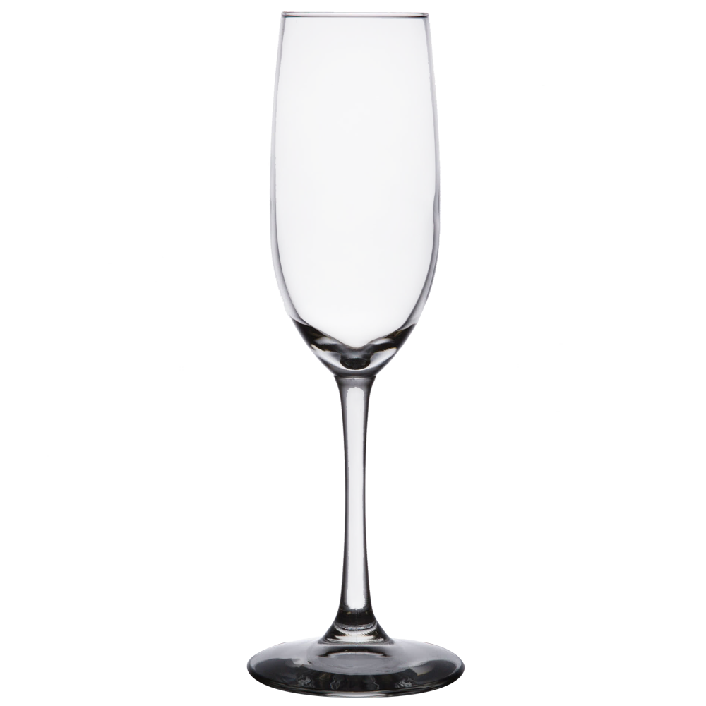 Acopa 8 oz. Flute Glass - 12/Case