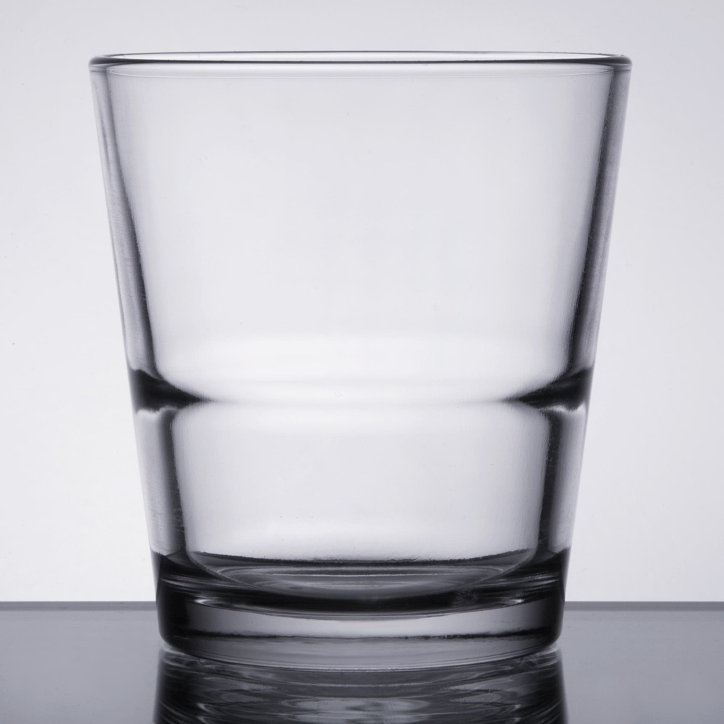 Libbey 15766 Restaurant Basics 9 oz. Stackable Rocks / Old Fashioned Glass