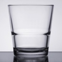 Libbey 15766 Restaurant Basics 9 oz. Stackable Rocks / Old Fashioned Glass