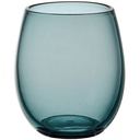 Pangea 16 oz. Blue Stemless Wine Glass