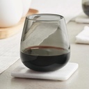 Pangea 13 oz. Gray Stemless Wine Glass