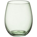 Pangea 16 oz. Green Stemless Wine Glass